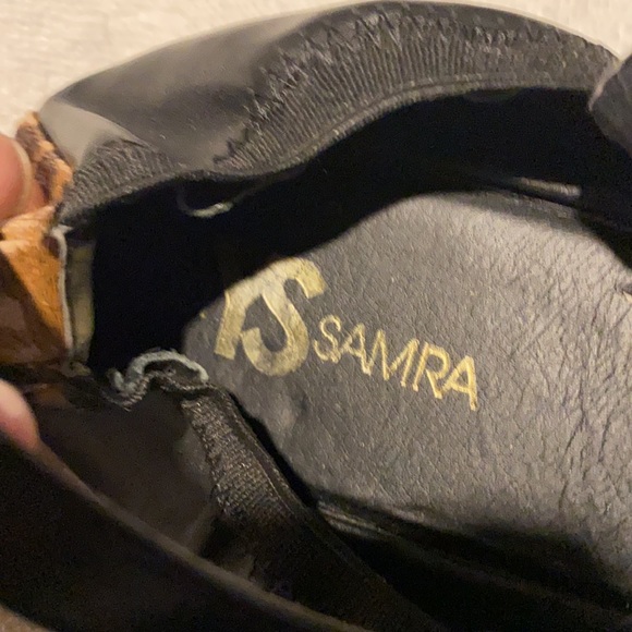 Yosi Samra 8 black leopard ballet flat. No box - Picture 3 of 8